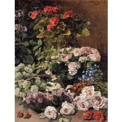 Spring Flowers Painting Reproduction