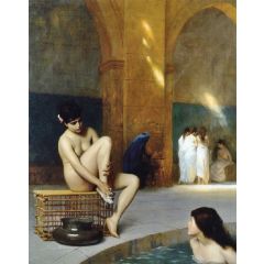 Nude Woman Painting Reproduction