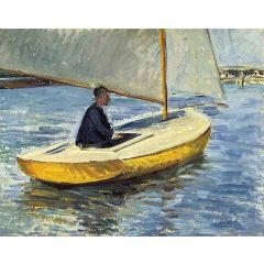 The Yellow Boat Painting Reproduction