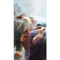 Clyties of the Mist Painting Reproduction