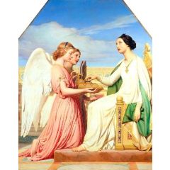Saint Cecilia and the Angels Painting Reproduction