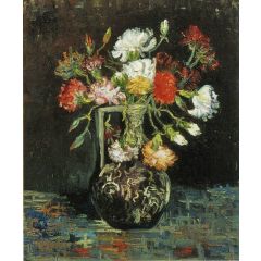 Bouquet of Flowers Painting Reproduction
