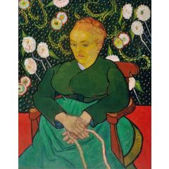 La Berceuse, Augustine Roulin Painting Reproduction