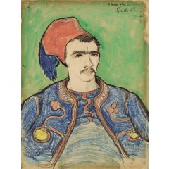 The Zouave Painting Reproduction