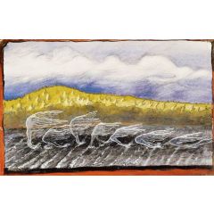 The Wind Blows Painting Reproduction