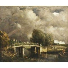 The Fen Bridge, near Dedham(also known as Constable’s Country) Painting Reproduction