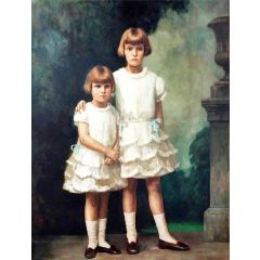 Diana Mary and June Ramsden Painting Reproduction