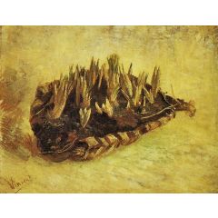 A Basket with Sprouting Bulbs Painting Reproduction