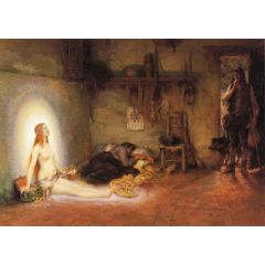 The Wandering Jew Painting Reproduction