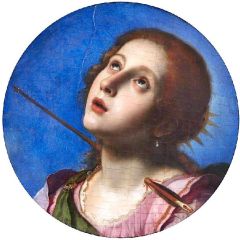 Saint Christina of Bolsena Painting Reproduction