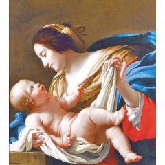 The Virgin and Child Painting Reproduction