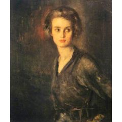 Portrait of a Lady Painting Reproduction