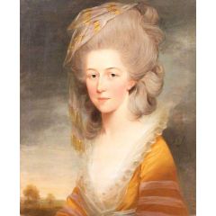 Baroness Mary von Nolcken Painting Reproduction