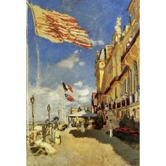 Hotel des Roches Noires, Trouville Painting Reproduction