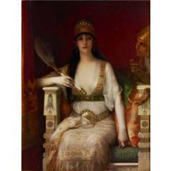 Queen Vashti Painting Reproduction
