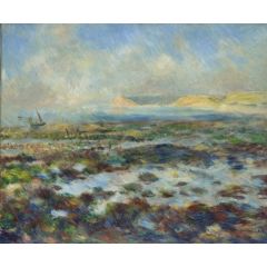 Low Tide, Yport Painting Reproduction