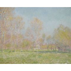 Spring in Giverny Painting Reproduction
