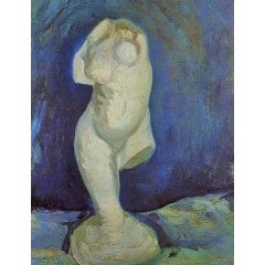 Plaster Statuette Painting Reproduction
