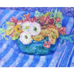 Yellow Bouquet Painting Reproduction