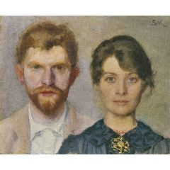 Portrait of a Married Couple Painting Reproduction