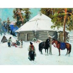 Altai People Painting Reproduction