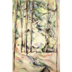 In the Woods Painting Reproduction