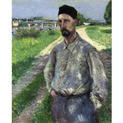 Portrait of Eugene Lamy Painting Reproduction