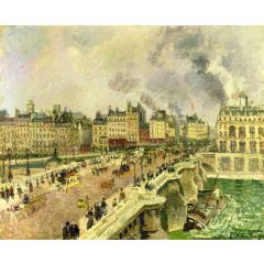 The Pont Neuf, Shipwreck of the Bonne Mere Painting Reproduction