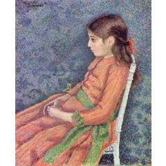 Portrait of Jeanne Painting Reproduction