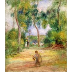 Landscape with Figures Painting Reproduction