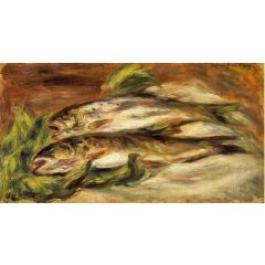 Rainbow Trout Painting Reproduction