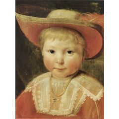 Portrait of a Child Painting Reproduction