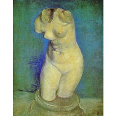 Plaster Statuette Painting Reproduction