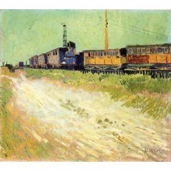 Railway Carriages Painting Reproduction
