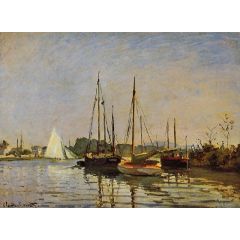 Pleasure Boats Painting Reproduction