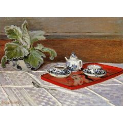 The Tea Set Painting Reproduction