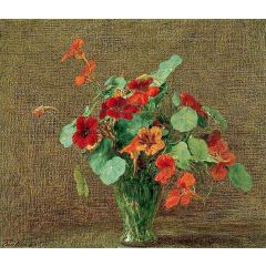 Capucines, Nasturtiums Painting Reproduction