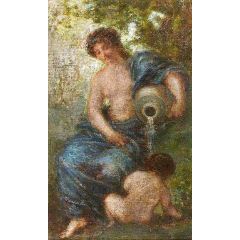 The Source Painting Reproduction