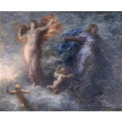 L’aurore et la nuit Painting Reproduction