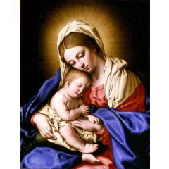 Virgin and Child Painting Reproduction