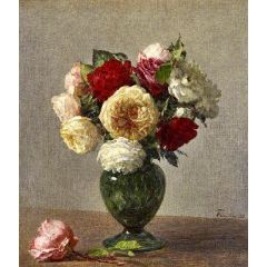 Roses Painting Reproduction
