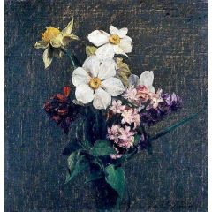 Spring Flowers Painting Reproduction