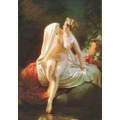 Bather Painting Reproduction