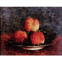 Three Peaches Painting Reproduction