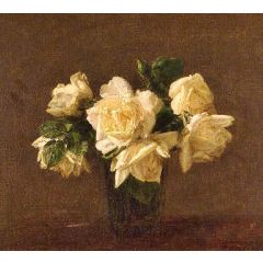 Yellow Roses Painting Reproduction
