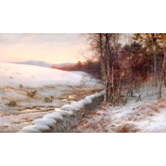 Sheep Painting Reproduction