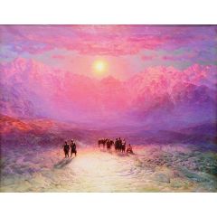 The Glacier Painting Reproduction