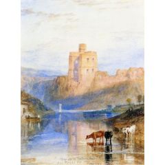 Norham Castle on the Tweed Painting Reproduction