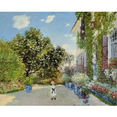 The Artist’s House at Argenteuil Painting Reproduction