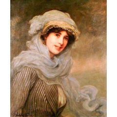 The Blue Veil Painting Reproduction